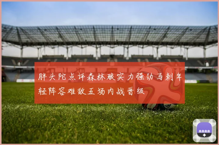 胖头陀点评森林狼实力强劲马刺年轻阵容难敌五场内战晋级
